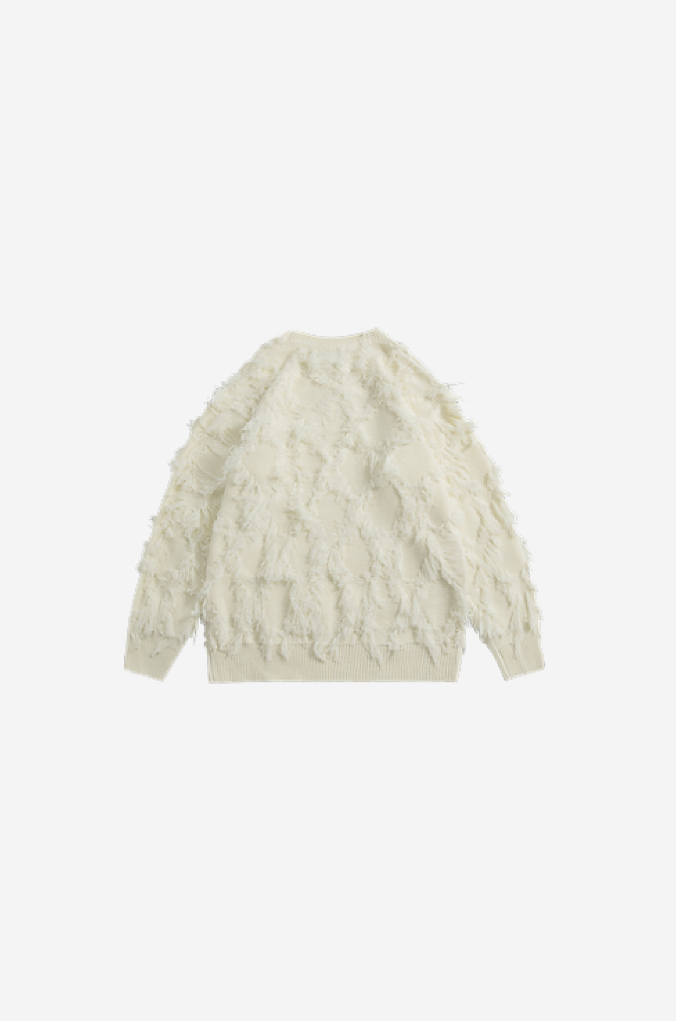 Relaxed Tassel Design Sweater