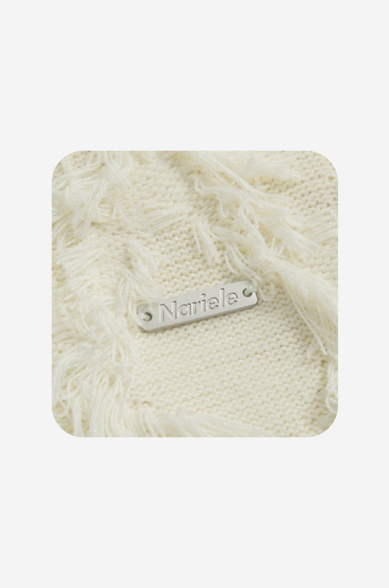 Relaxed Tassel Design Sweater