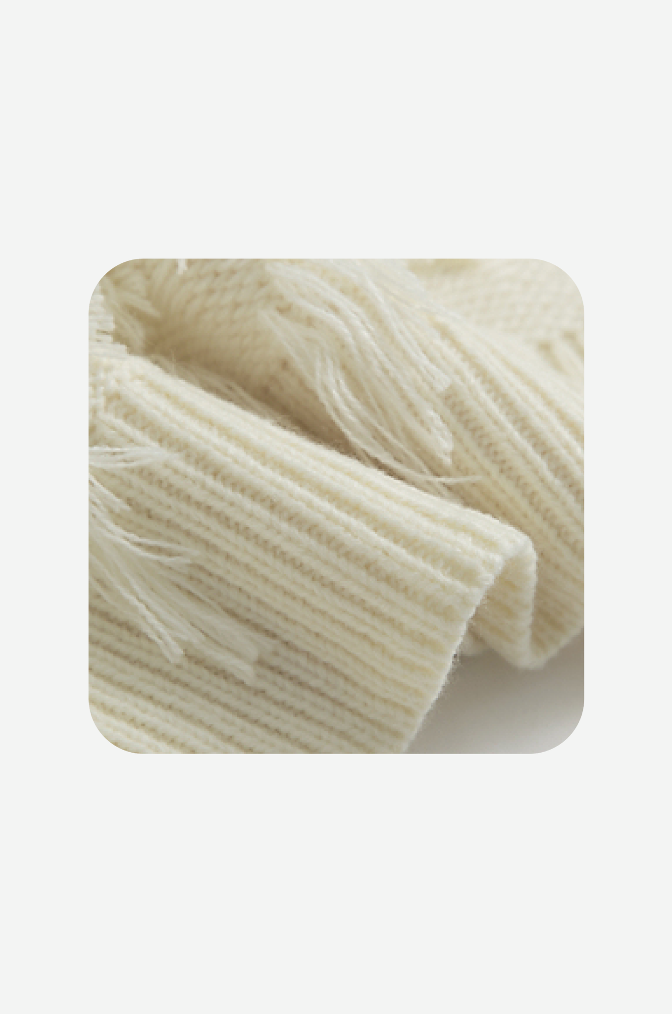 Relaxed Tassel Design Sweater