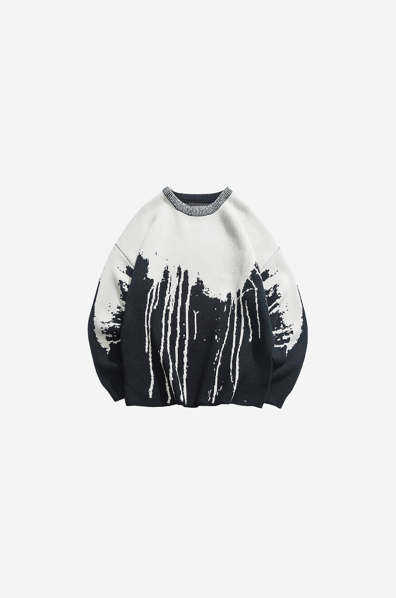 Patterned Pullover Sweater