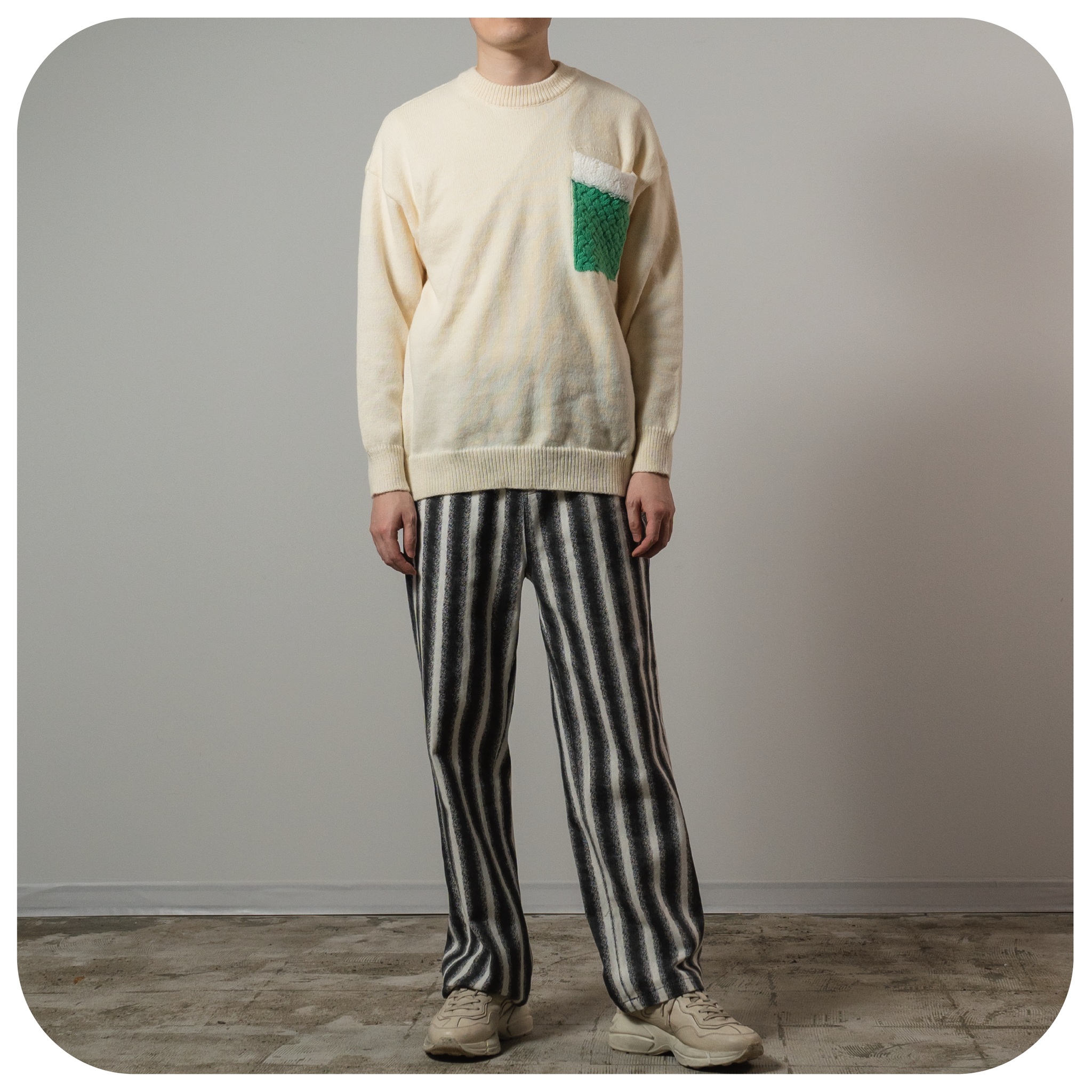 Pocket Point Jersey Sweater