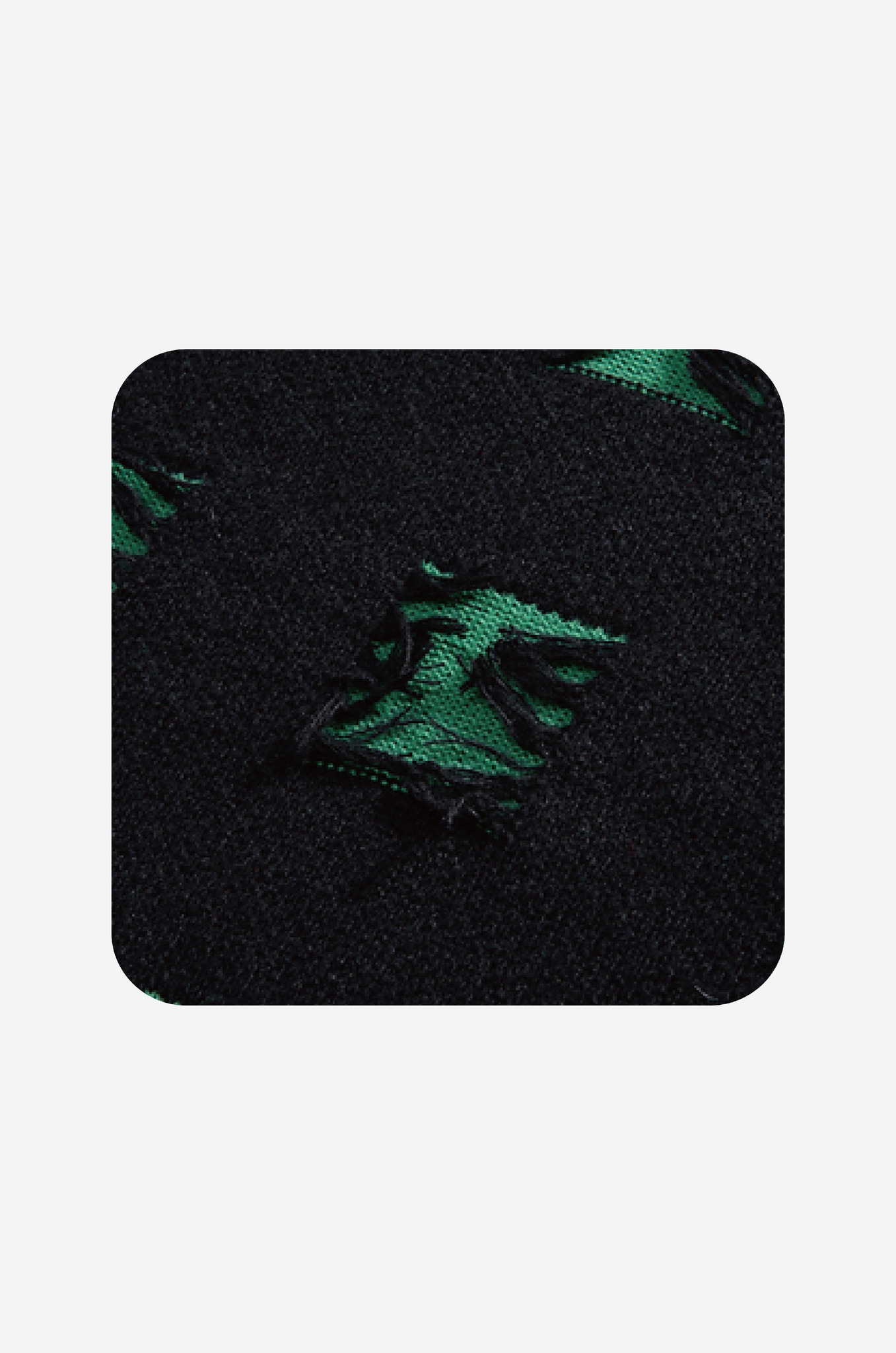 Block Broken Tassel Knit