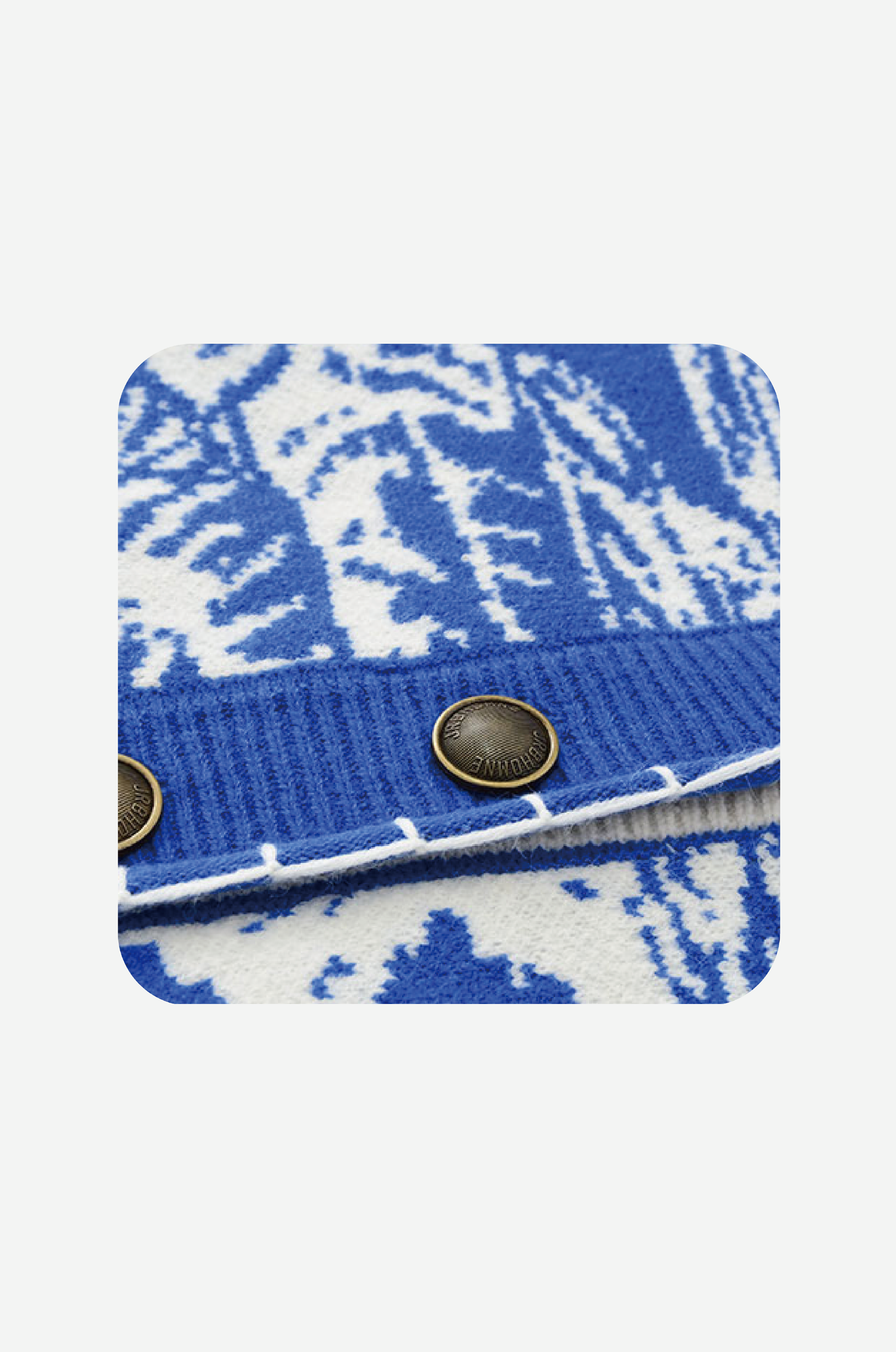 Relaxed Bicolor Casual Cardigan
