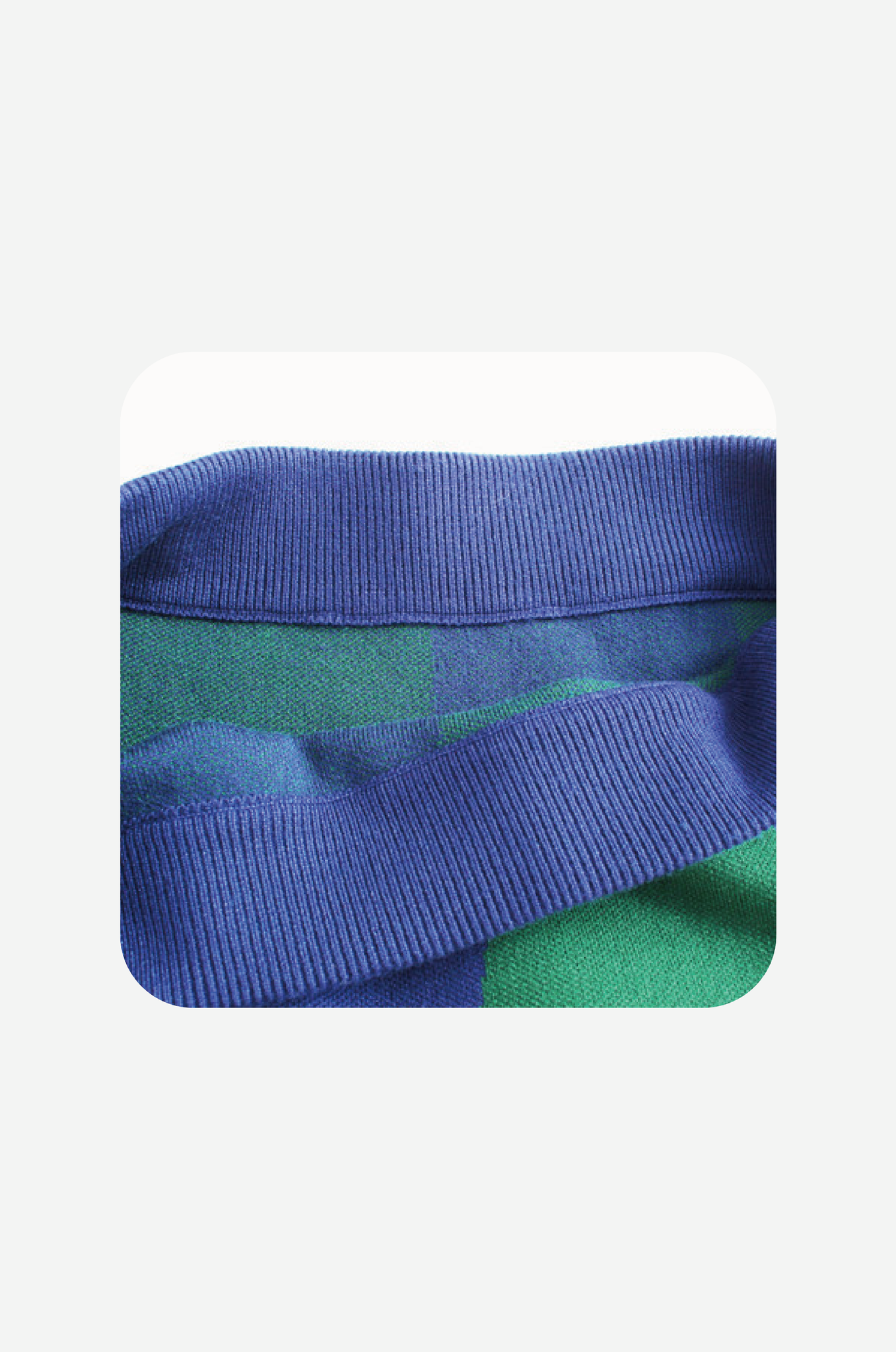 Contrast Color Knit Set-Up