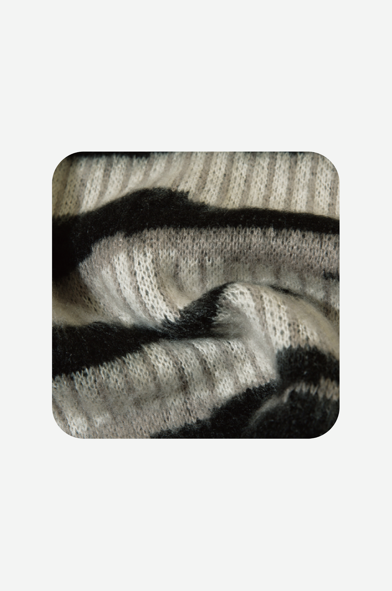 Irregular Stripe Pullover Knit