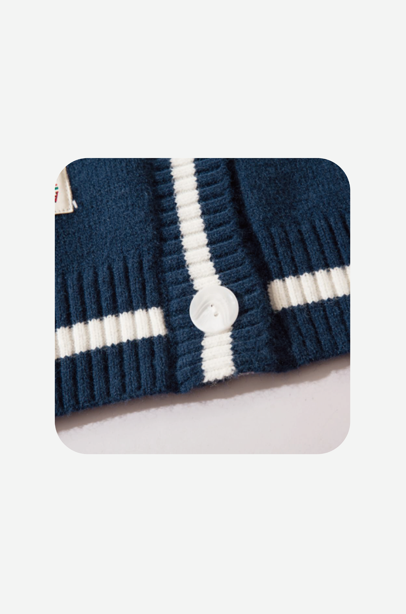 Preppy Style Knit Cardigan
