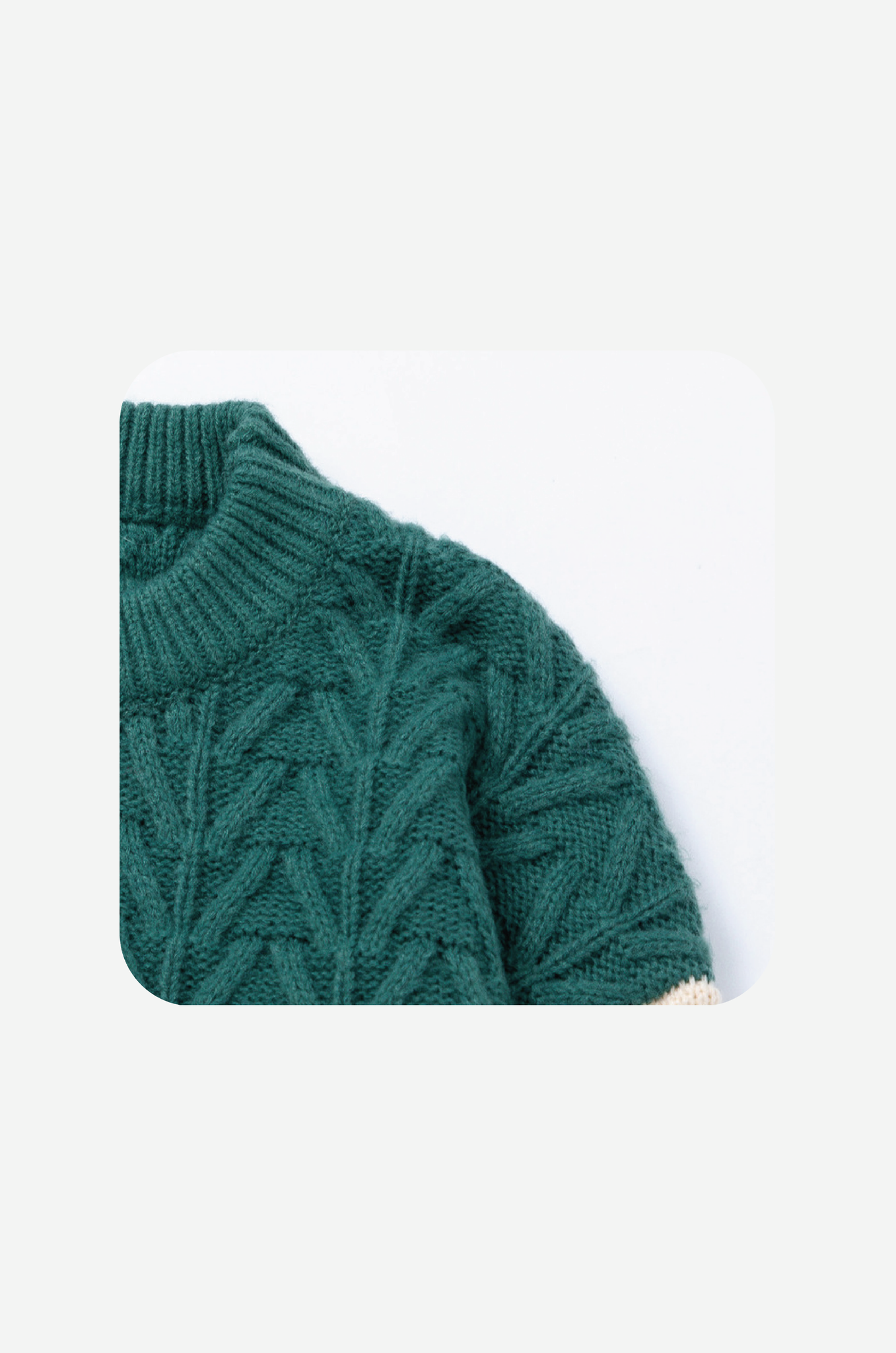 Color Patchwork Rib Knit