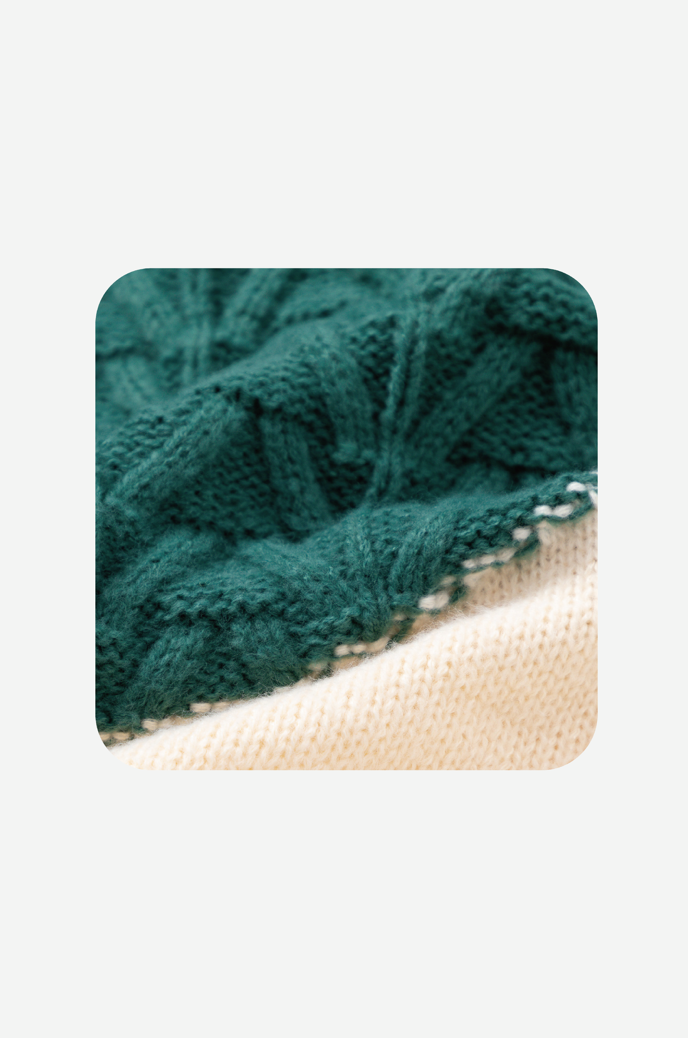 Color Patchwork Rib Knit