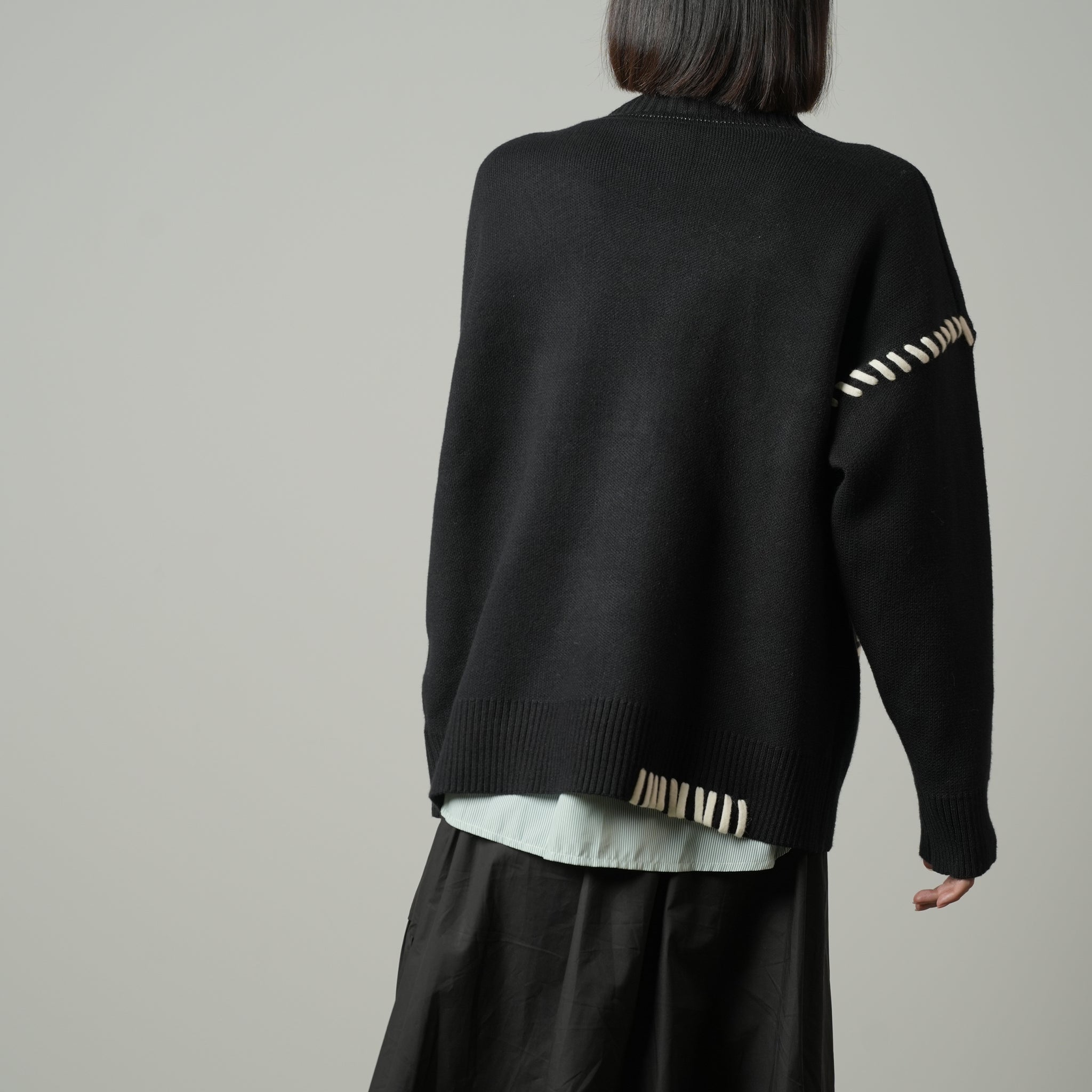 Rope Loose Knit Cardigan