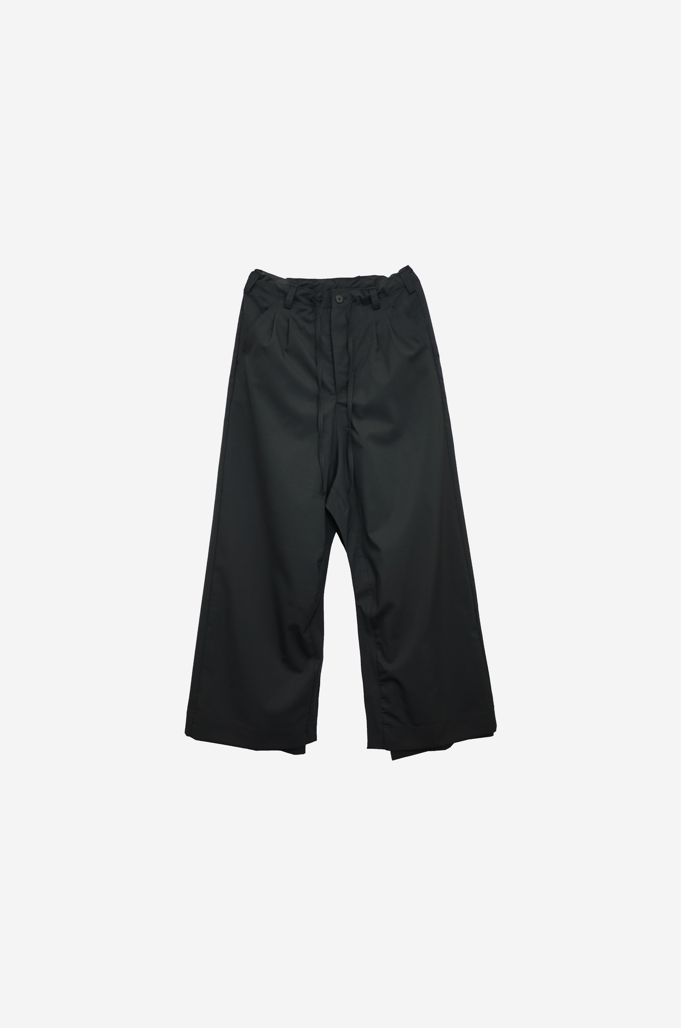 Dual wide pants "Black"