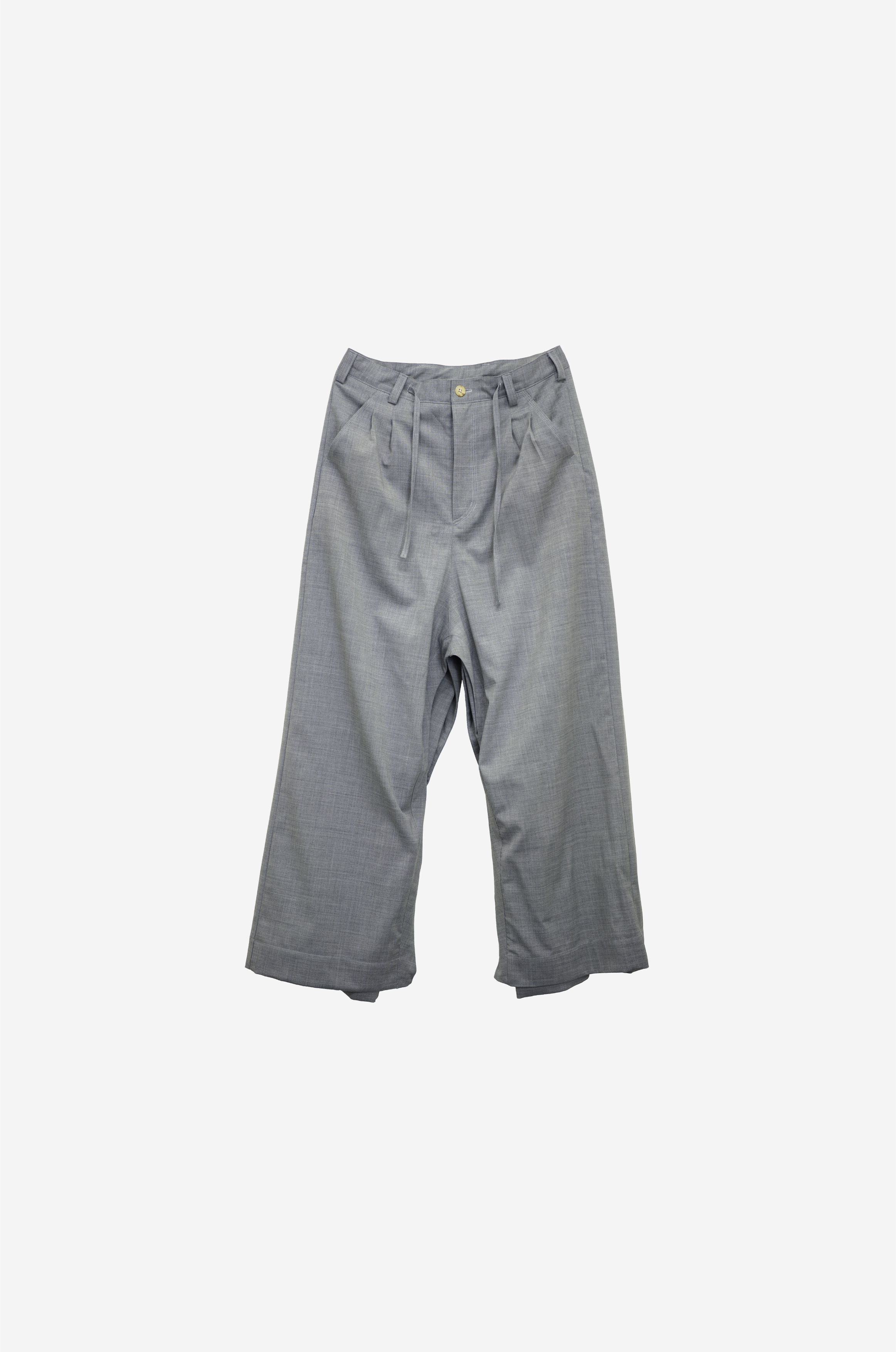 Dual wide pants “Grey”