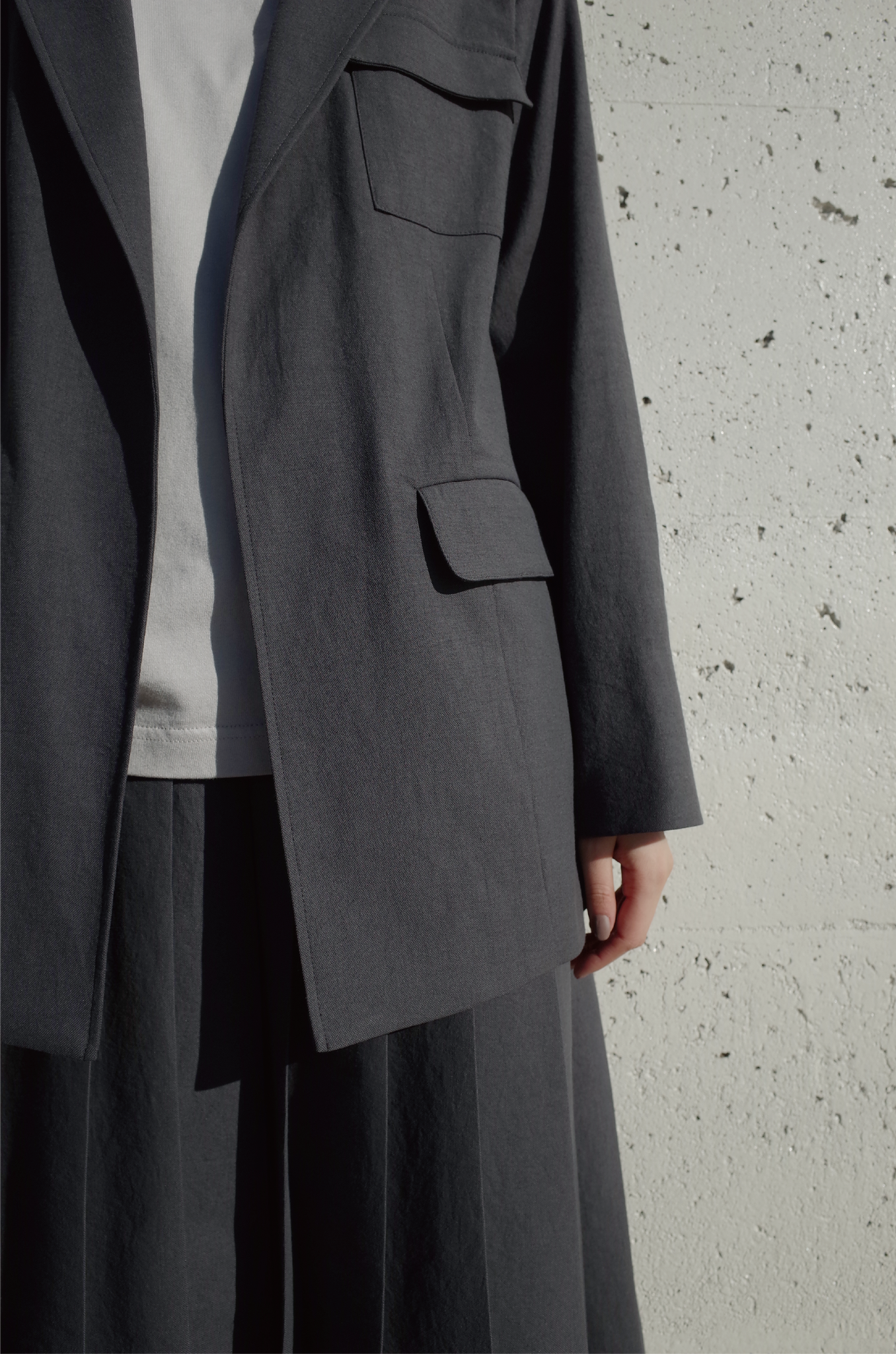 ・ Reserved items ・ Linen Gray Fine Jacket