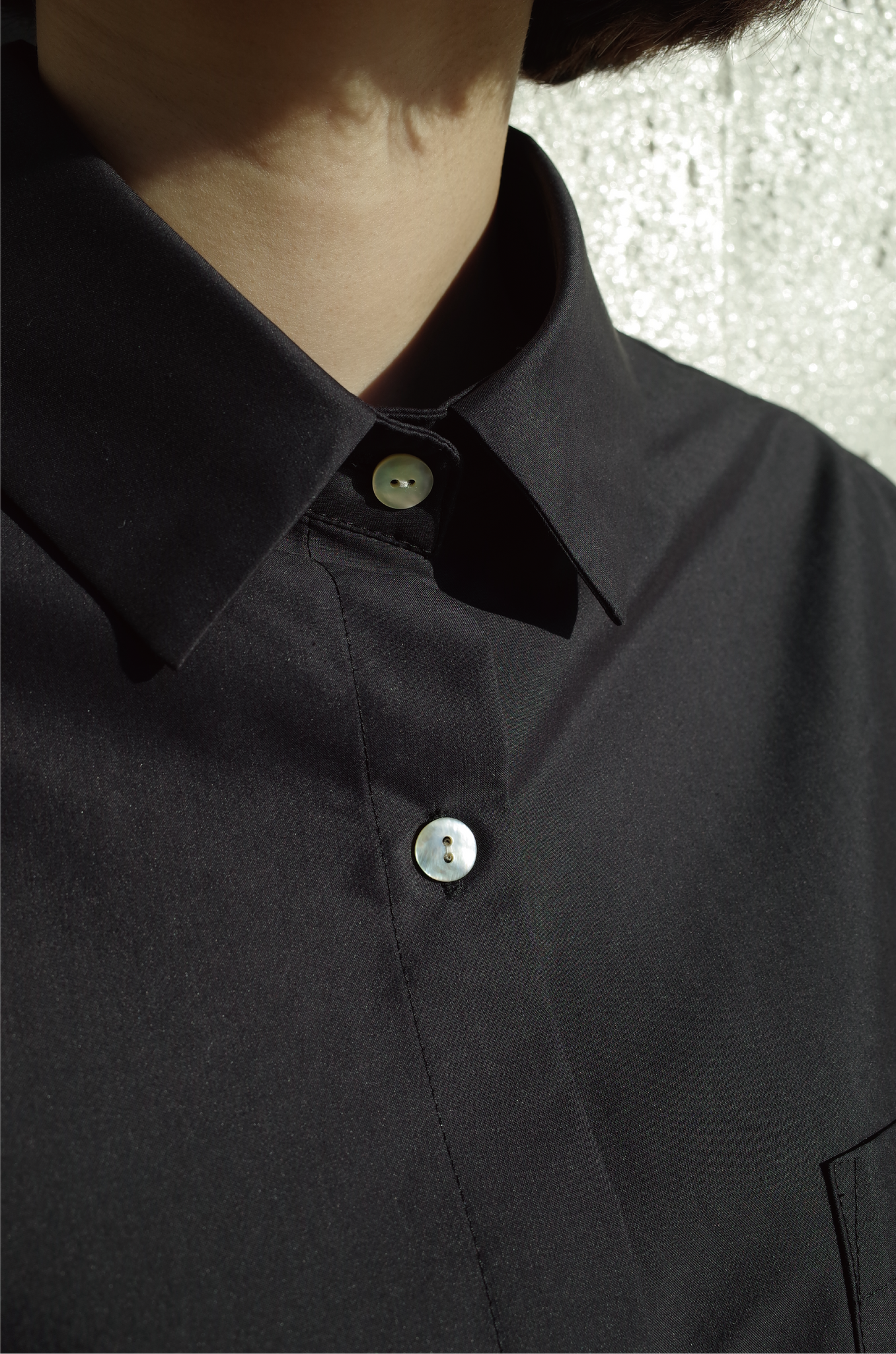 Shell Button Elegant Shirt