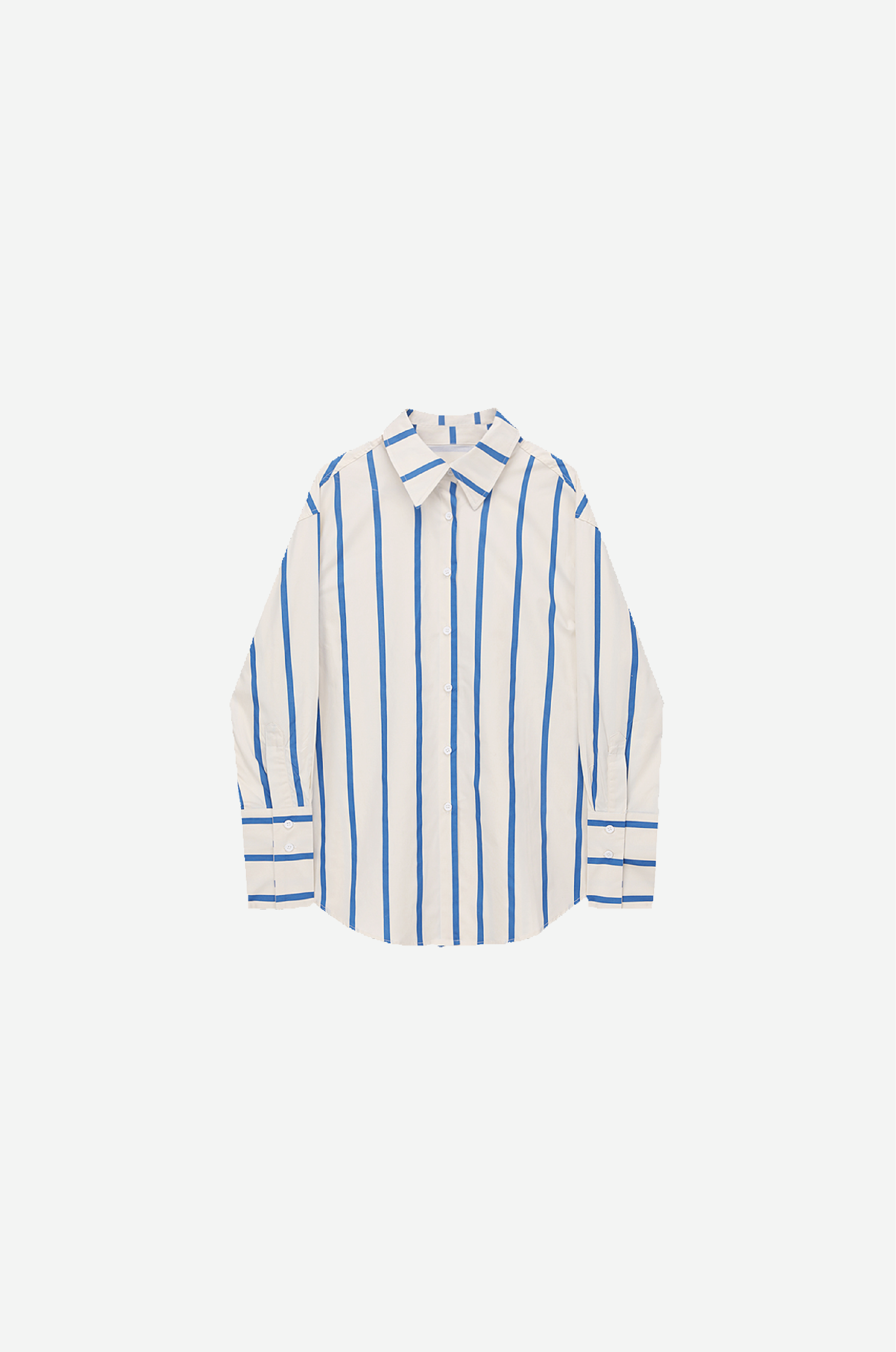 Voluminous Fresh Stripe Shirt