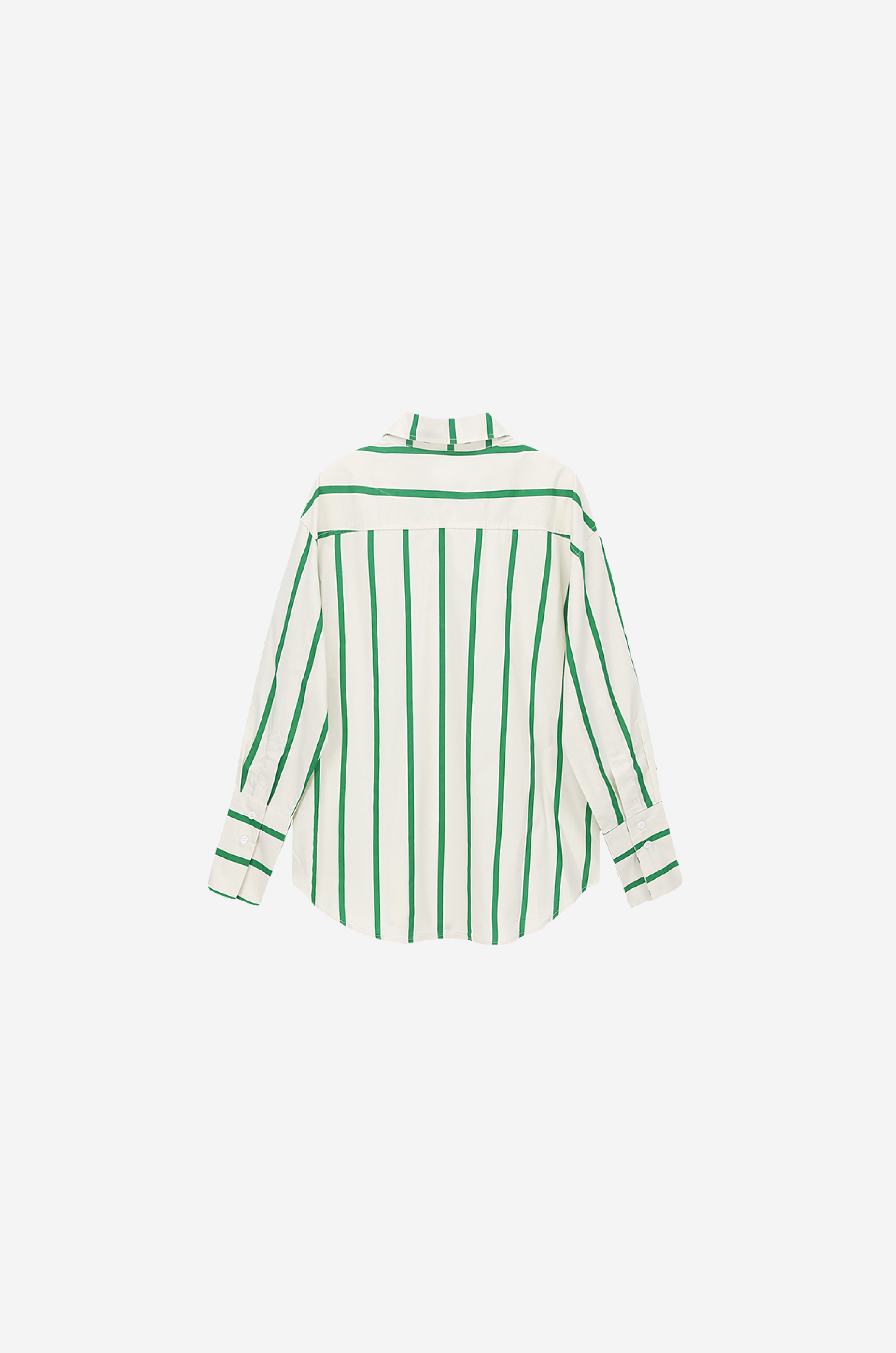 Voluminous Fresh Stripe Shirt