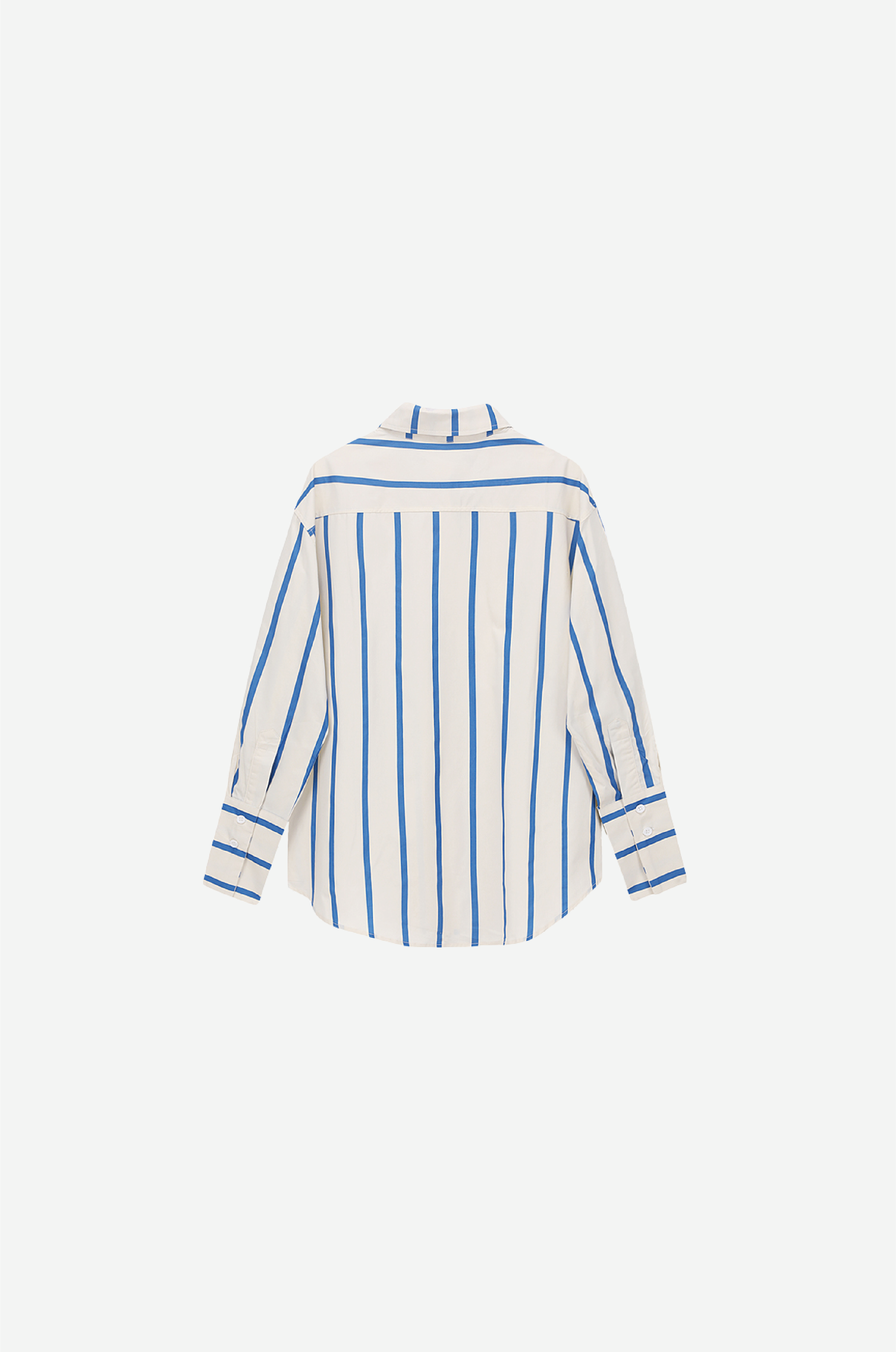 Voluminous Fresh Stripe Shirt