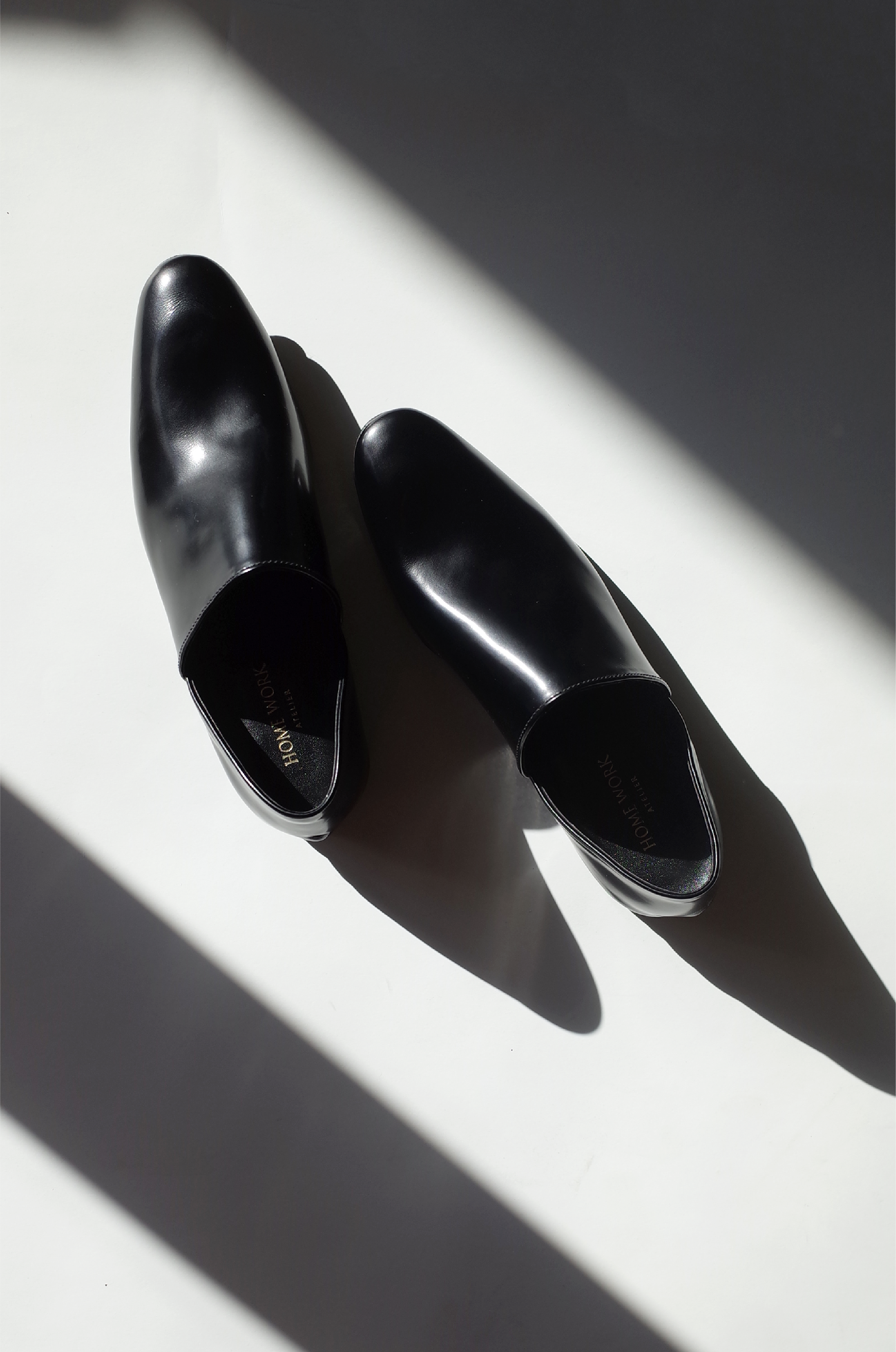 ・ Reserved items ・ Craftsman Made Leather 100% Ribbon Flats (Black)