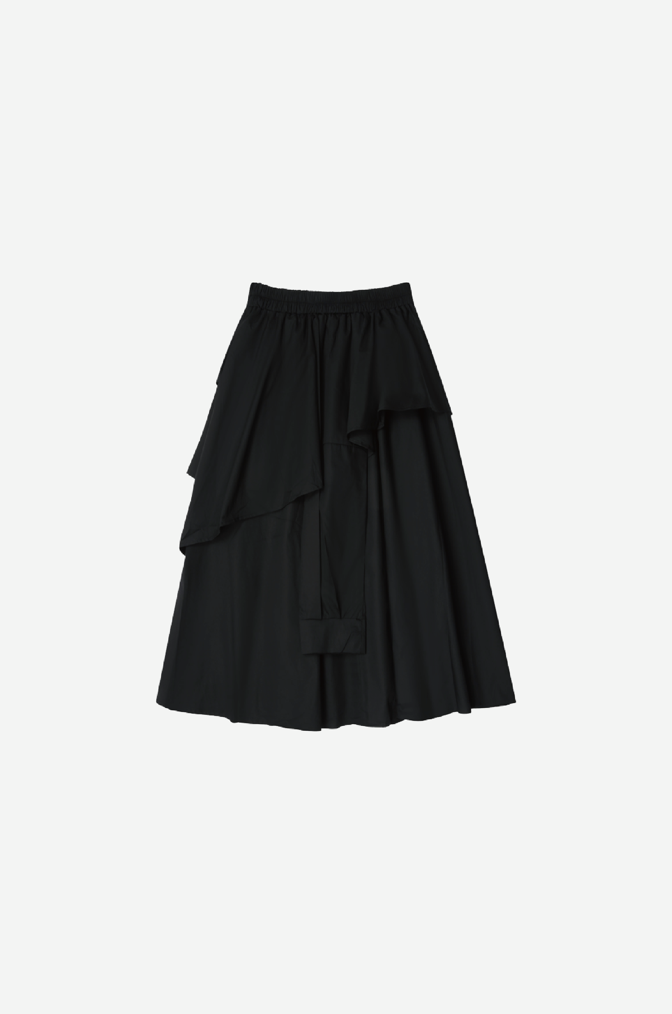 Distinctive Sleeve Motif Skirt