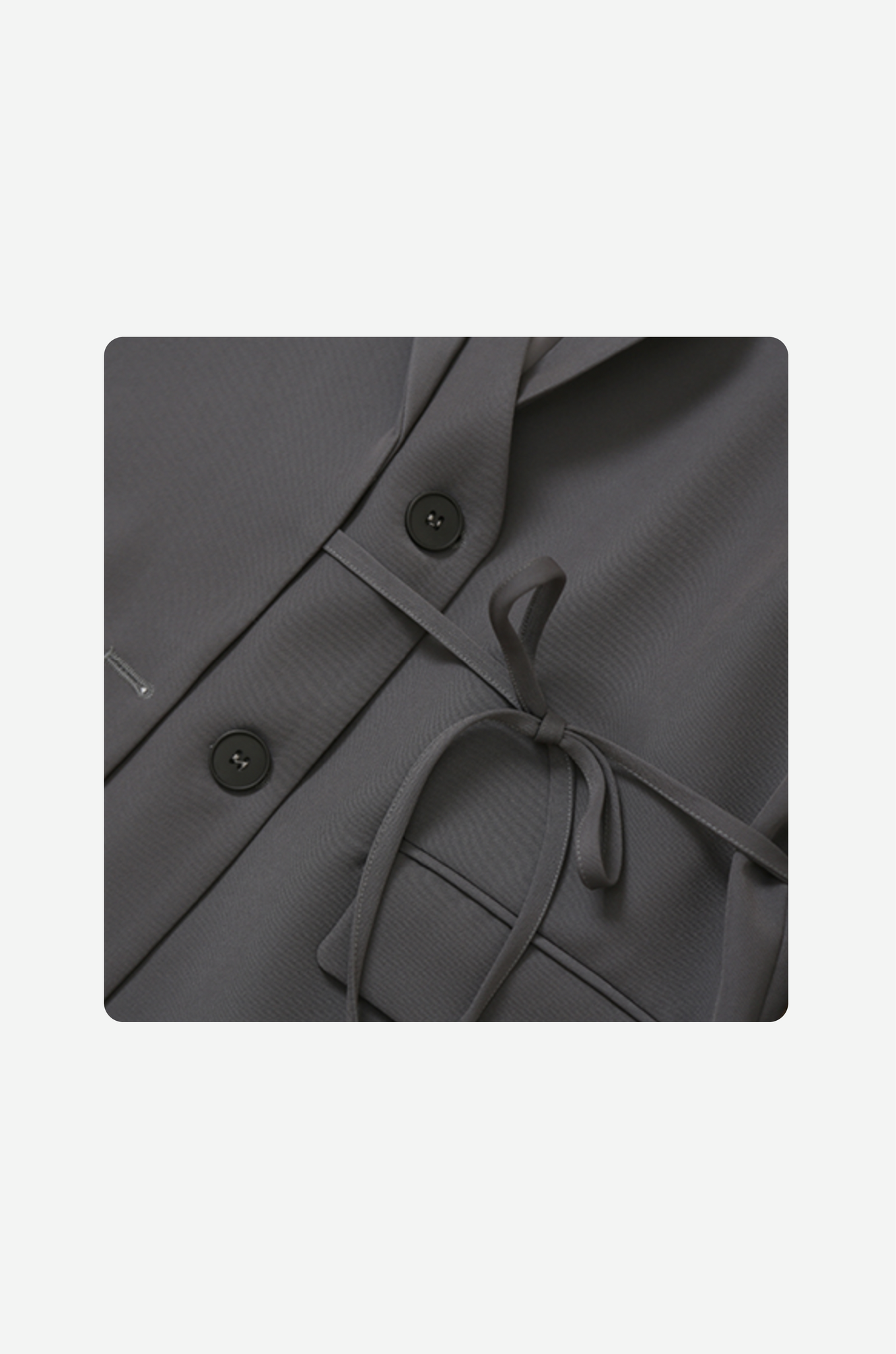 Loose Lace-up Suit