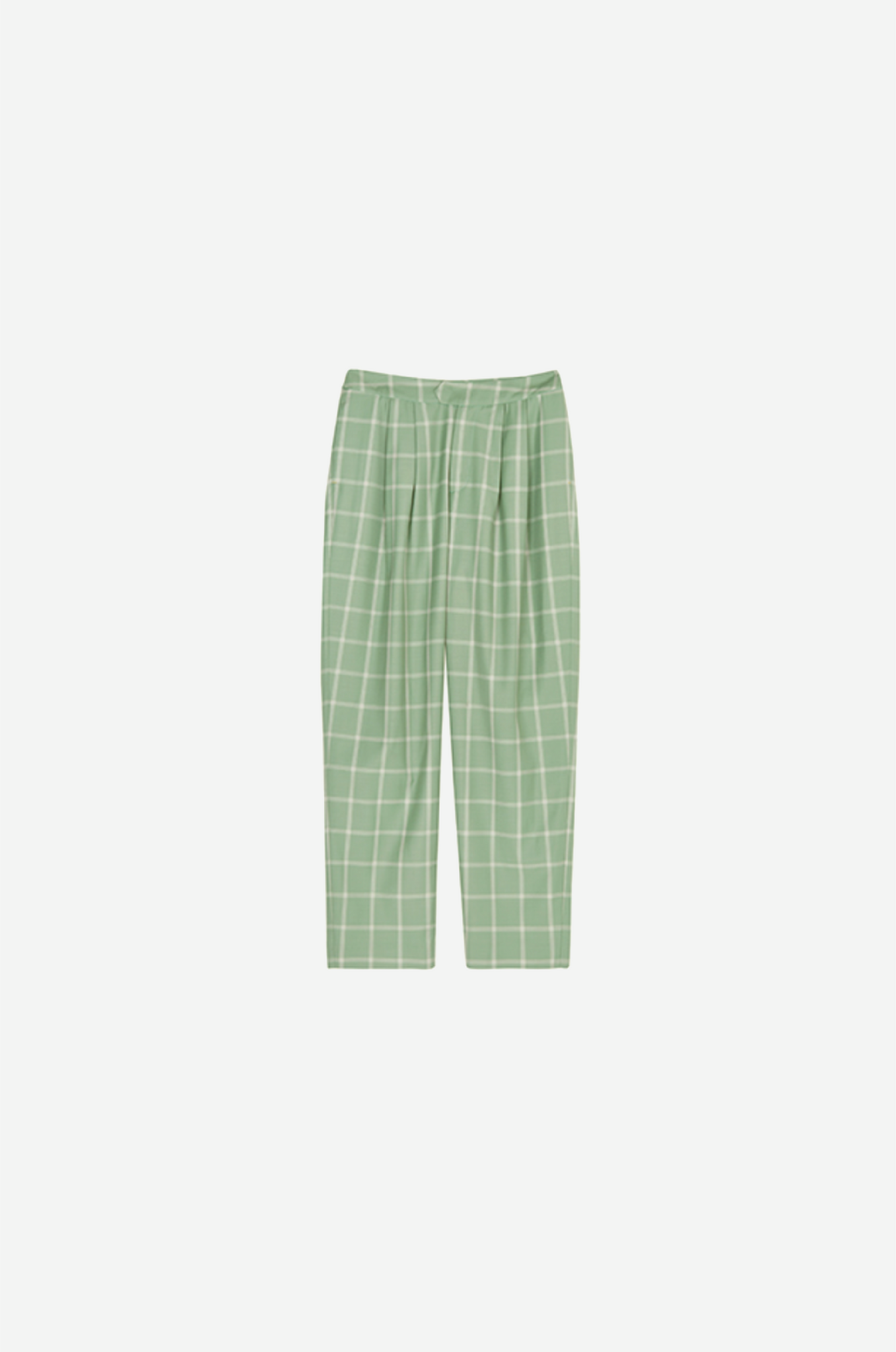 Green Check Trousers