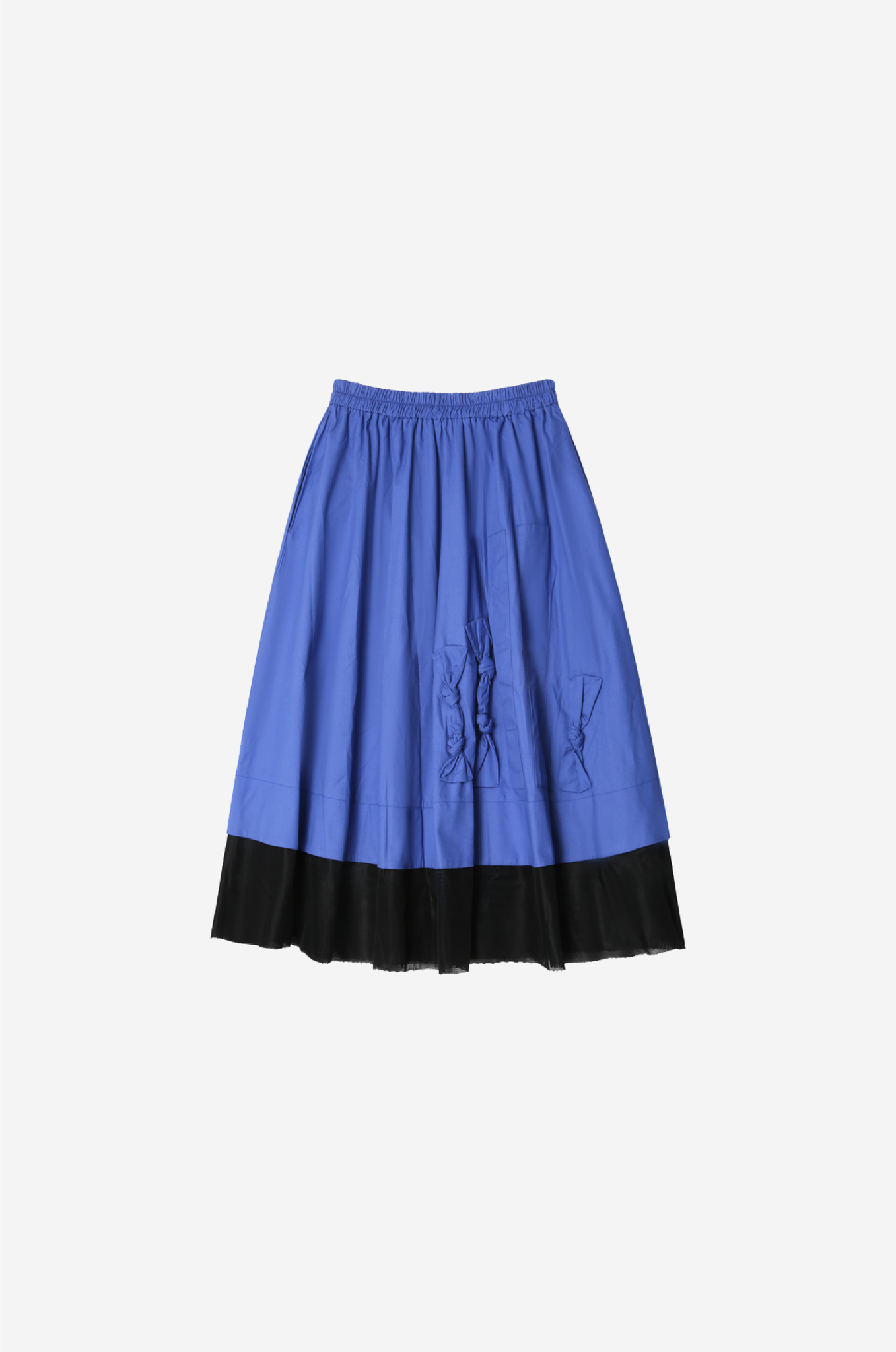 Ribbon Deco Mesh Patch Skirt