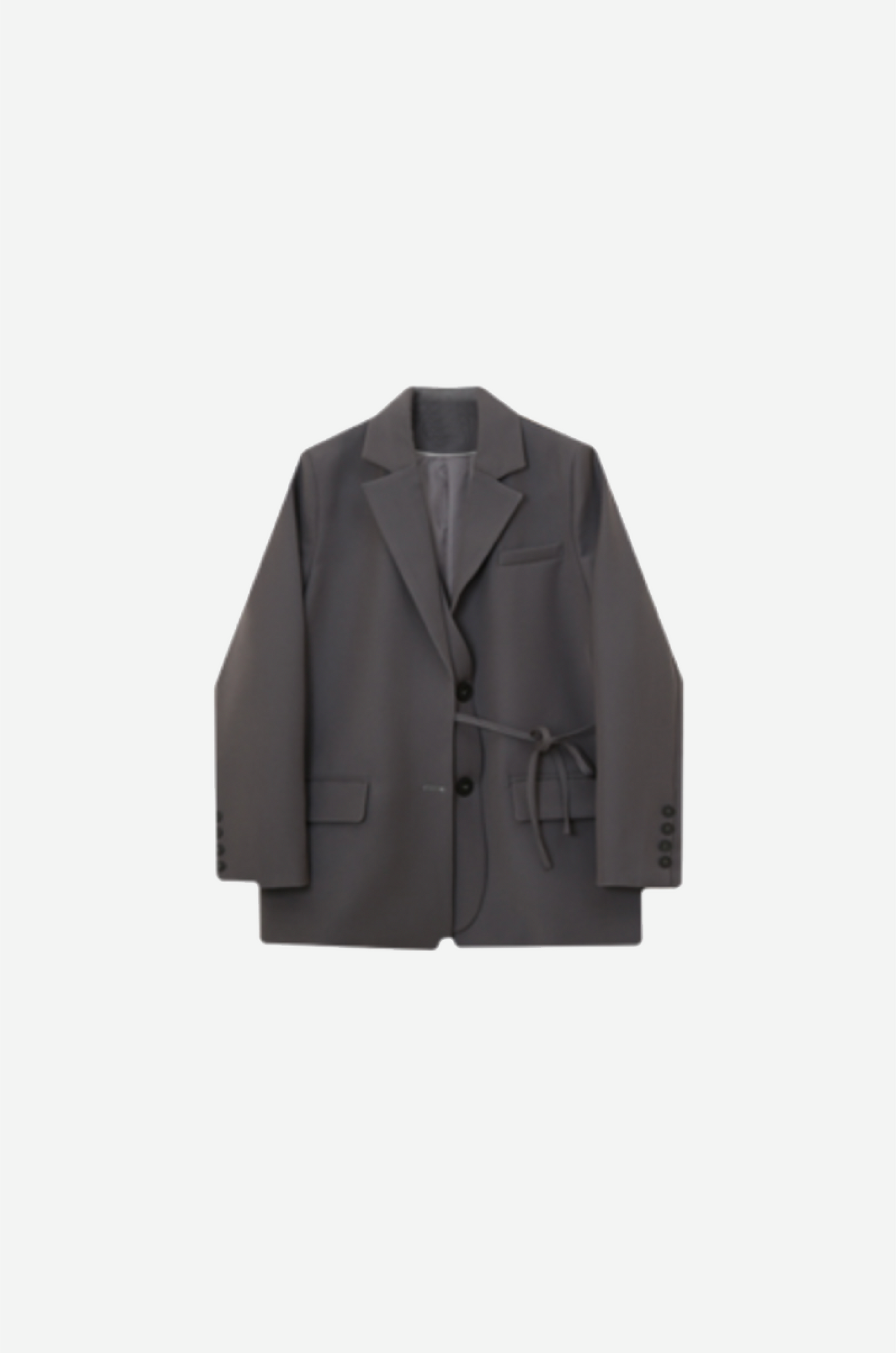 Loose Lace-up Suit