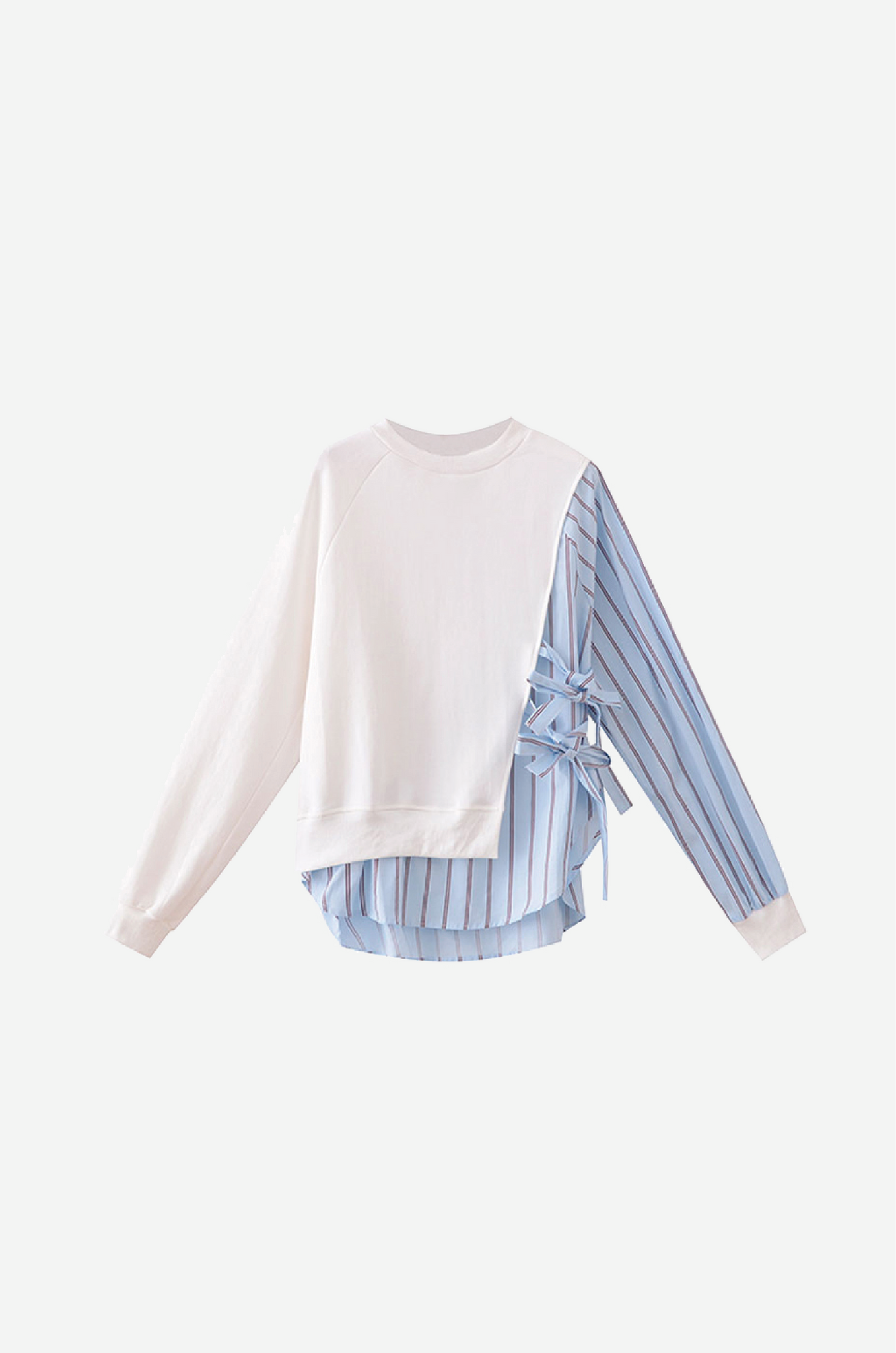 Asymmetric Patchwork Sweater