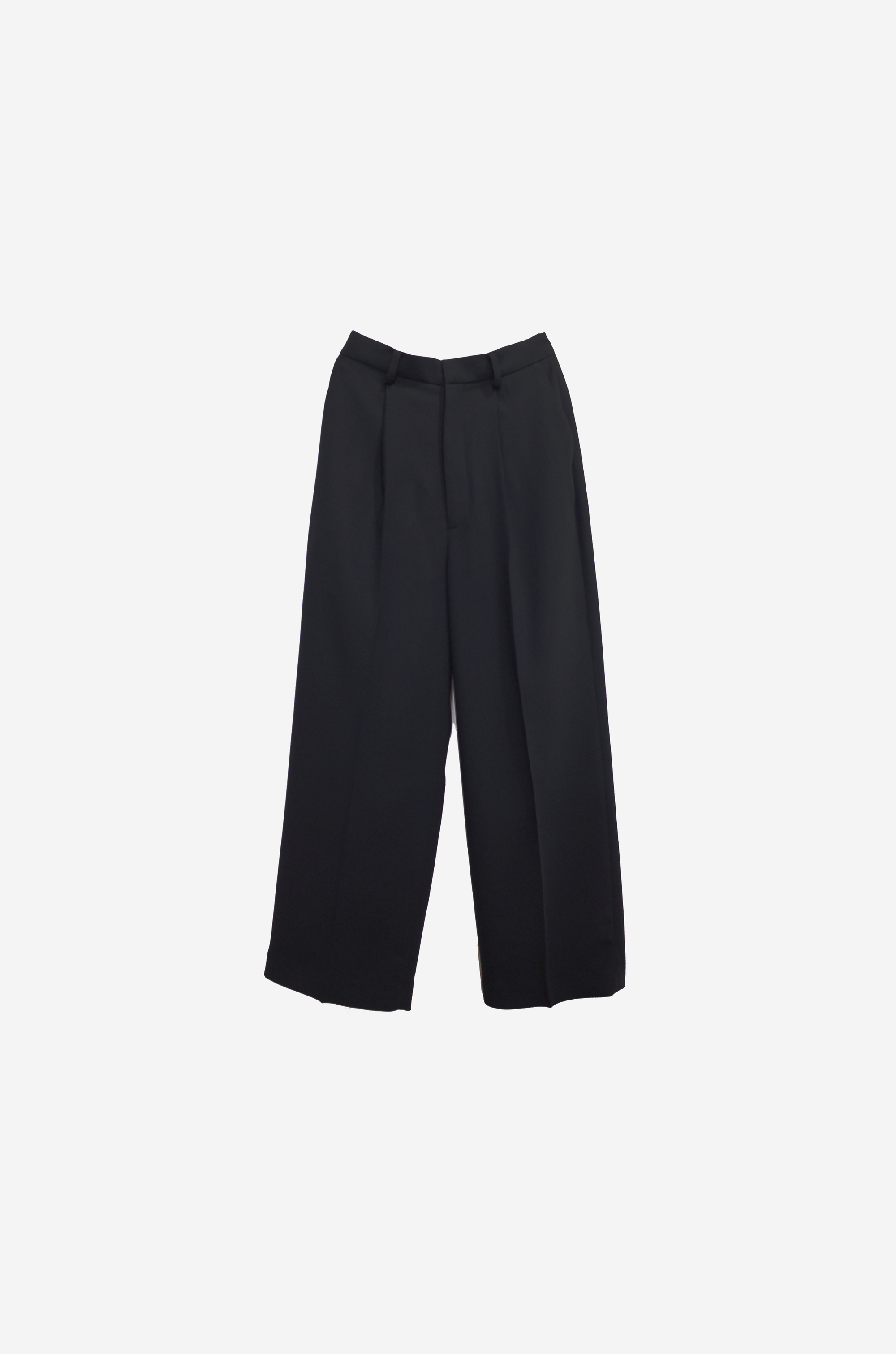 Fine Center Press Wide Pants