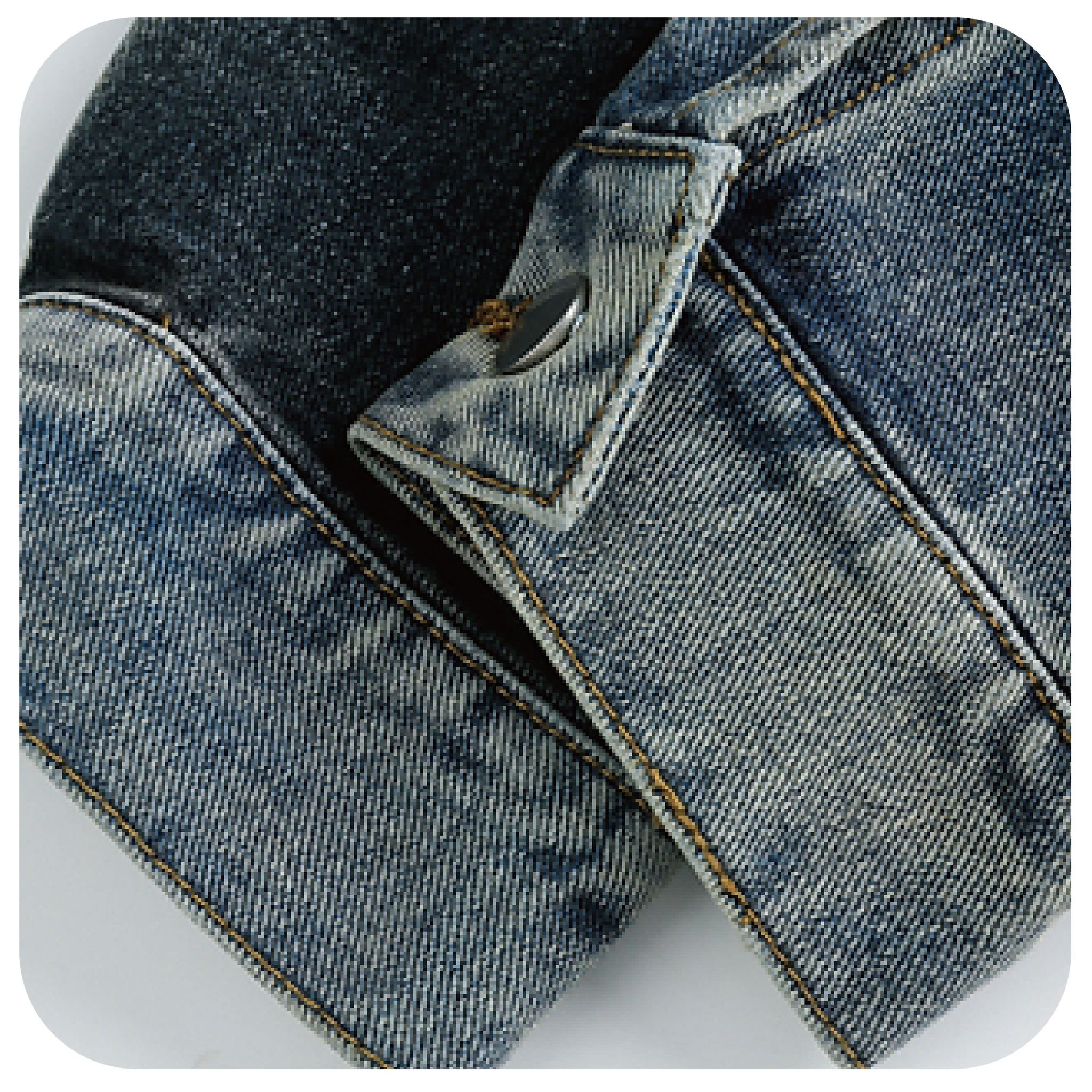 Street Style Denim Block Jacket