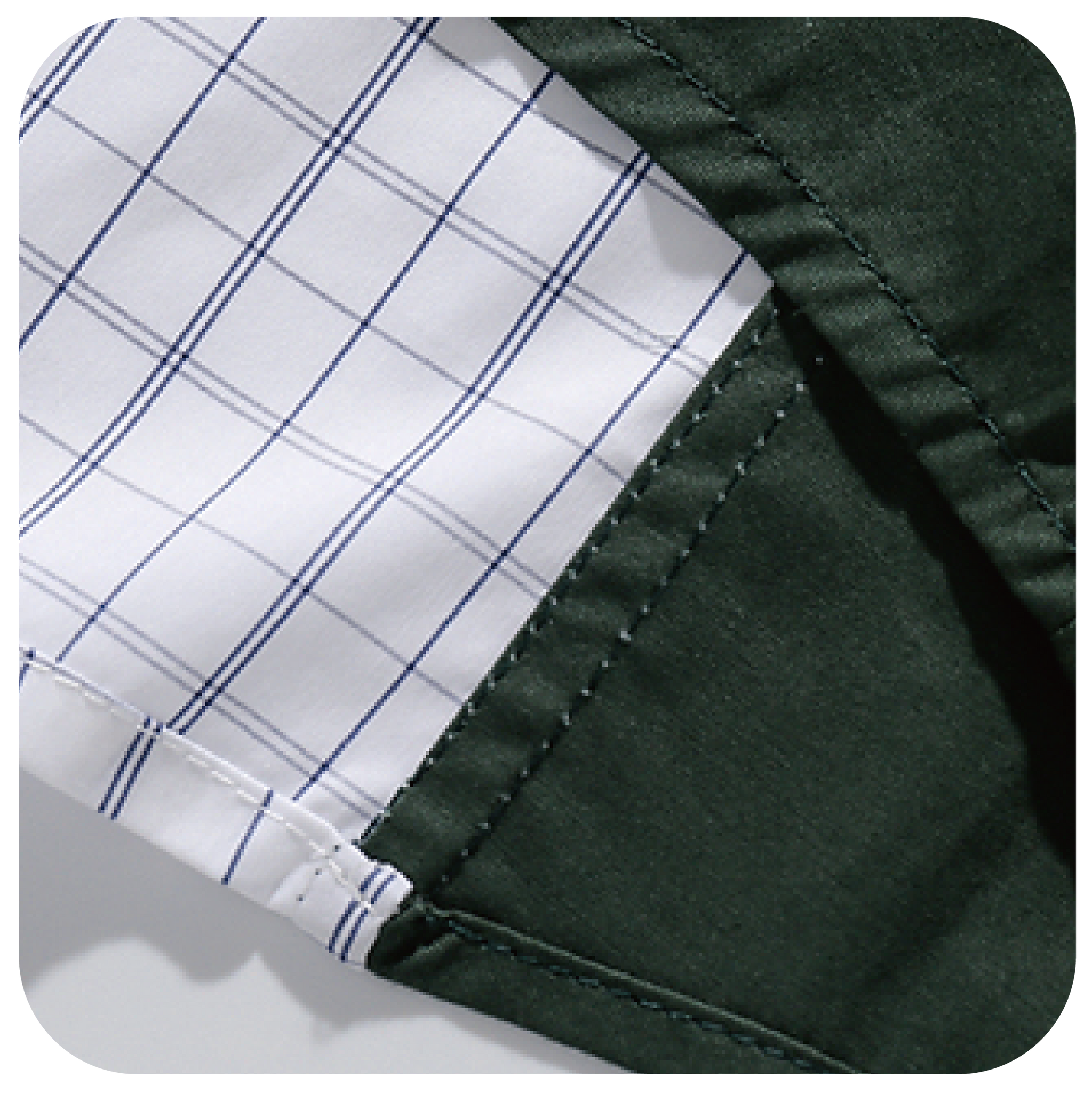 Check Patch Block Shirt