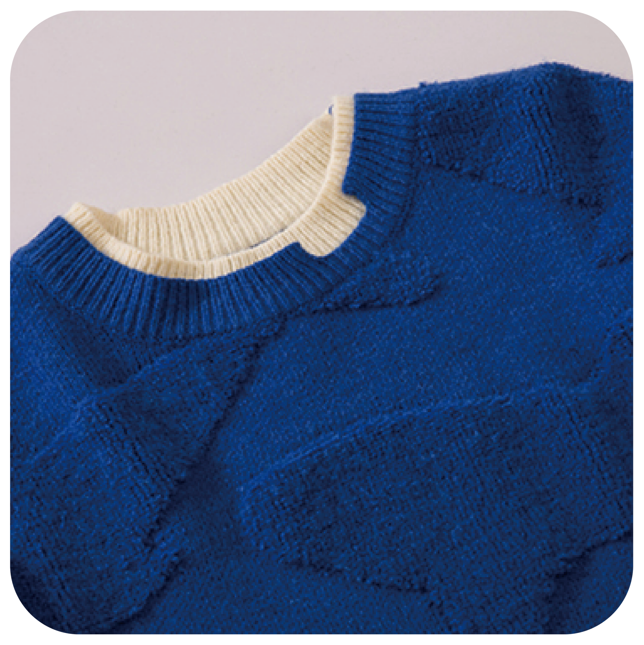 Relief Pattern Sweater