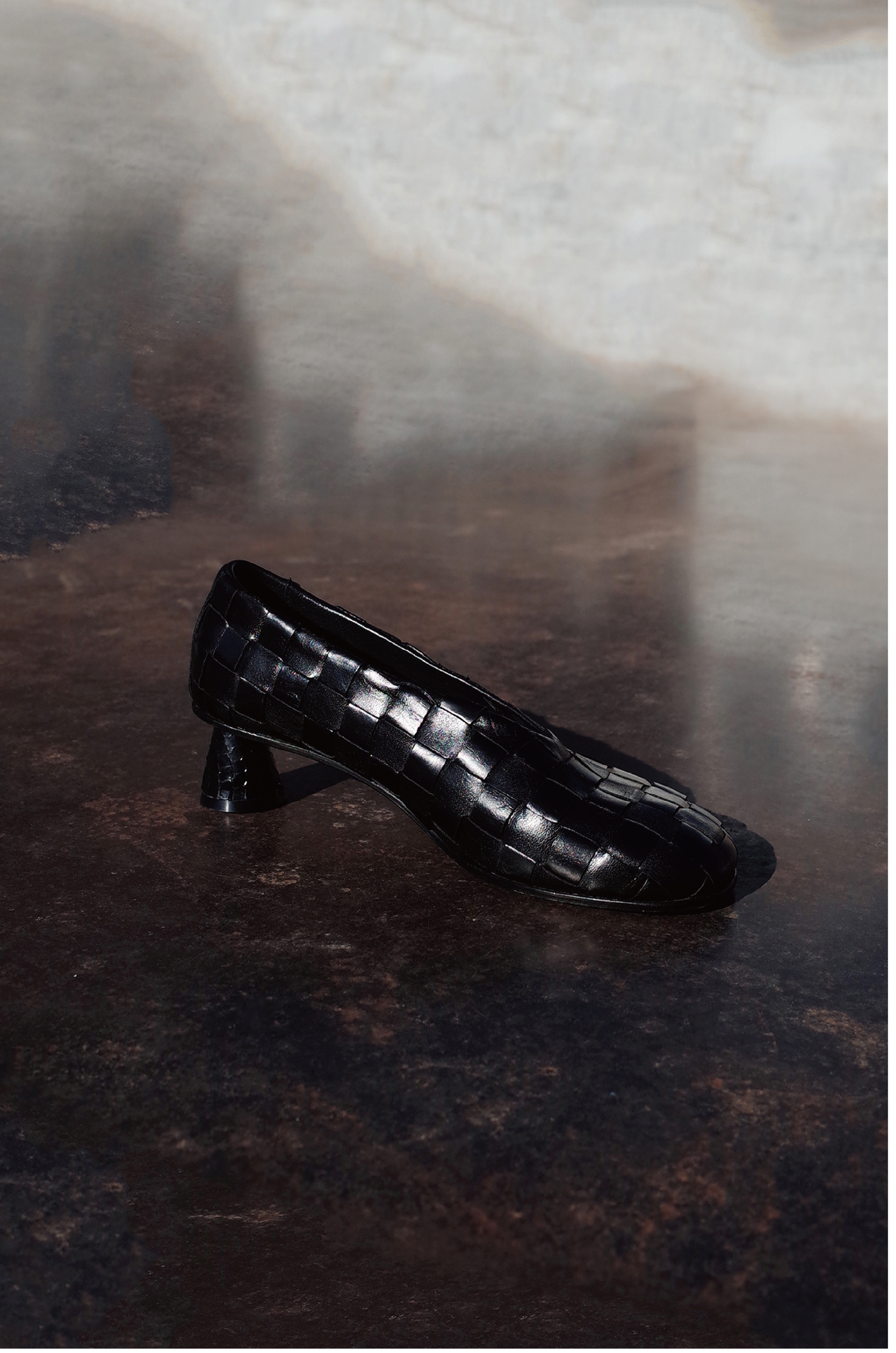 ・ Reserved items ・ Craftsman Made Leather 100% Design Heel Pumps