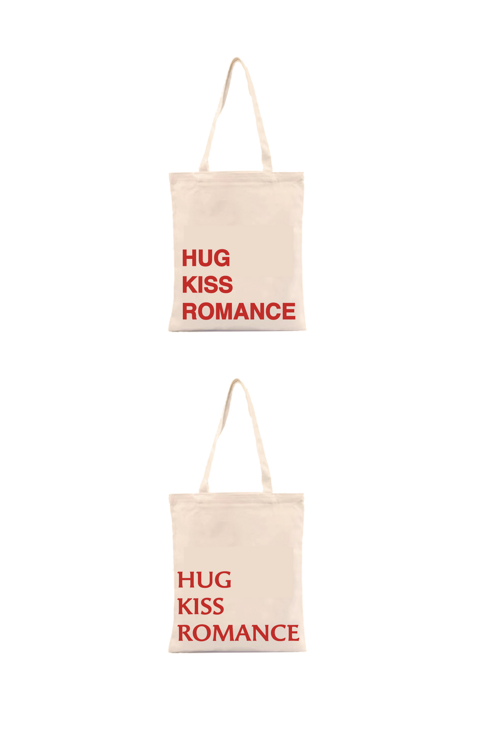 PRE ORDER / HUG KISS ROMANCE 'Logo Slogan Mix' Sweater WH